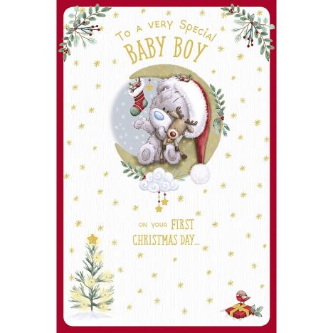 Baby Boy's 1st Christmas Me to You Bear Christmas Card £1.89